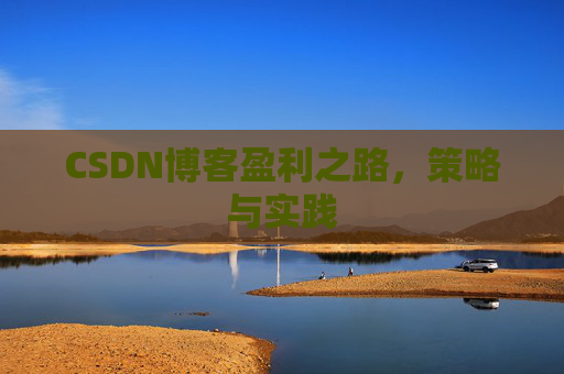 CSDN博客盈利之路,策略与实践